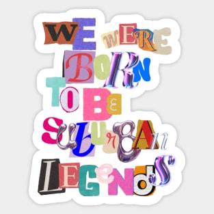 Suburban Legends Sticker